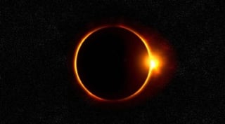 De acuerdo al video que circula en redes sociales, el 'eclipse solar podría ser visto desde varias partes del mundo' (CAPTURA) 