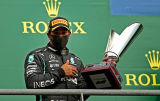 Hamilton ha ganado cinco de siete carreras esta temporada. (AP)