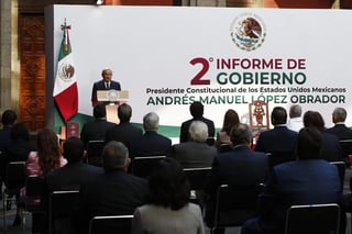 La palabra deporte brilló por su ausencia en el segundo informe de gobierno del presidente Andrés Manuel López Obrador. (EFE)