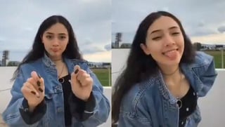 La joven ha recibido múltiples críticas tras compartir su video en TikTok (CAPTURA) 