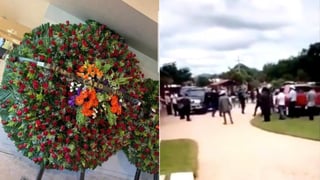 Rafael Caro Quintero habría enviado una corona de flores al funeral de un presunto sicario que fue abatido el pasado jueves en Sinaloa. (ESPECIAL)