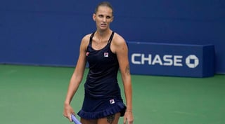 Karolina Pliskova cayó ayer 6-1, 7-6 ante Caroline García. (AP)