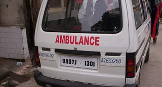 Al llegar al centro médico, la joven contó al personal de éste del abuso del que presuntamente fue víctima por parte del conductor de la ambulancia (ESPECIAL) 