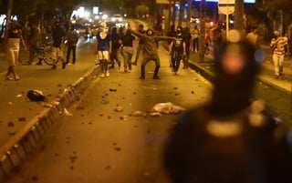 Los peores disturbios tuvieron lugar en Bogotá y en Soacha. (EFE)