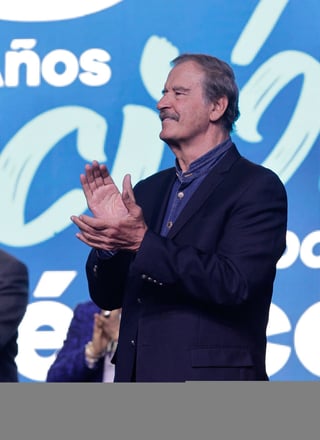 El expresidente Vicente Fox se asoció con la empresa Paradise, que comercializa productos legales derivados de la marihuana. (ARCHIVO) 