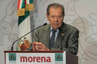 El aspirante a la dirigencia de Morena, Porfirio Muñoz Ledo, exigió que se investigue un supuesto abuso de atribuciones del presidente del Tribunal Electoral del Poder Judicial de la Federación (TEPJF). (ARCHIVO)