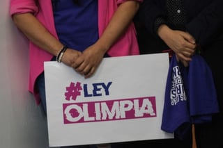 La Ley Olimpia espera ser votada por unanimidad ya que todos han mostrado interés. (ARCHIVO) 