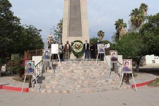 Este domingo autoridades municipales, legislativas y judiciales de San Pedro conmemoraron el 173 aniversario de la Gesta Heróica de los Niños Héroes de Chapultepec. (MARY VÁZQUEZ)