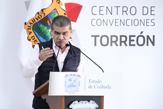 Riquelme informó que durante el mes de agosto, Coahuila logró situarse en el séptimo lugar nacional en cuanto a la recuperación de nuevos puestos de trabajo. (FERNANDO COMPEÁN)