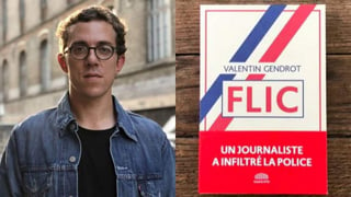 Seis meses infiltrado en la policía pasó el periodista francés Valentin Gendrot para escribir “Le Flic” (”El Madero” en francés), un libro en el que denuncia males endémicos y abusos en el seno del cuerpo. (ESPECIAL) 
