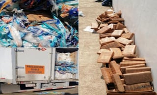 El titular de la AGA, Horacio Duarte, detalló que la droga fue detectada durante la inspección que se realizó en la sección aduanera Huixtla, que pertenece a la aduana de Ciudad Hidalgo, Chiapas.
(ESPECIAL)