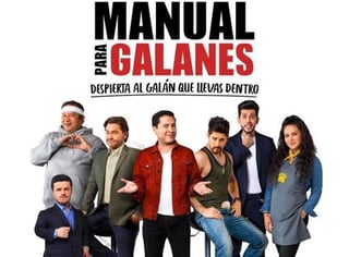 'Manual para Galanes', que se estrenará a través de la plataforma Claro Video, es una serie de 13 episodios en los que se habla de amor y de seducción pero desde la comedia y con espacio para personas muy diversas. (Especial) 