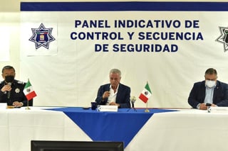 El anuncio de la iniciativa lo realizó el alcalde Jorge Zermeño, quien destacó que se busca brindar una mejora continua a la seguridad ciudadana en Torreón. (ÉRICK SOTOMAYOR)