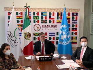 México se queda otro año con la Presidencia pro tempore de la Comunidad de Estados Latinoamericanos y Caribeños (Celac), el organismo que reúne a 33 naciones de la región. (TWITTER)