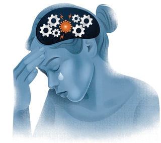 La mayoría de los pacientes presentan cuadros de estrés postraumático, depresión, ansiedad y algunos pueden llegar a la neurosis. (AGENCIAS) 