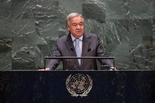El secretario general de la ONU, António Guterres, lamentó este lunes la “escalofriante” cifra de muertos por la COVID-19, que ya ha alcanzado el millón de personas en todo el mundo, y urgió a “aprender de los errores” para poder superar la pandemia. (ARCHIVO)
