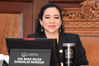 La diputada local Rosa Nilda González Noriega hizo un llamado a la Comisión de Presupuesto y Cuenta Pública de la Cámara de Diputados federal, que considere reactivar dentro del Presupuesto de Egresos de la Federación (PEF) 2021, el subsidio para los municipios correspondiente al programa para el Fortalecimiento de la Seguridad (Fortaseg). (SERGIO A. RODRÍGUEZ)