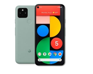 La multinacional estadounidense Google presentó su último modelo de la gama de teléfonos móviles Pixel, el Pixel 5, compatible con la red de internet de altísima velocidad 5G y que sigue teniendo en la cámara el mejor de sus activos. (ARCHIVO) 