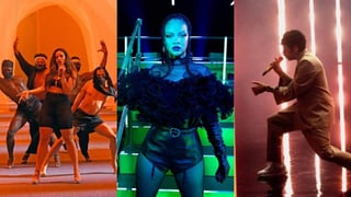 La cantante Rihanna ha organizado todo un espectáculo para lanzar su colección de lencería a modo de 'performance,' en la que han participado las 'top' del mundo de la moda y ha tenido como artista invitada a Rosalía, Bad Bunny y más. (ESPECIAL) 