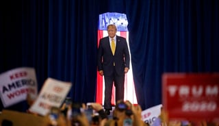 El positivo por COVID-19 del presidente de Estados Unidos, Donald Trump, ha dado un vuelco a su campaña electoral a un mes de las elecciones. (ARHCIVO) 