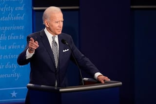 El candidato demócrata a la Presidencia de EUA, Joe Biden, mantendrá sus actos de campaña programados para hoy en Michigan tras confirmarse su negativo por coronavirus. (ARCHIVO) 