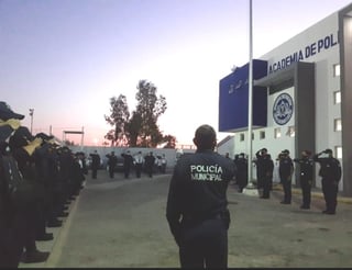 Dirección de Seguridad y Protección Ciudadana, de Gómez Palacio rindió un homenaje póstumo a los seis elementos de la Policía Estatal que perdieron la vida el pasado primero de octubre. (EL SIGLO DE TORREÓN)