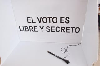 La Secretaría de Salud de Coahuila informó que sanitizará los espacios donde se coloquen las casillas electorales.