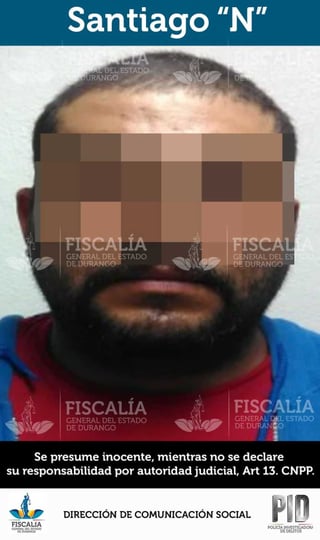 El sujeto fue detenido en Gómez Palacio por la probable comisión del delito de secuestro de una persona de Guadalupe Victoria.