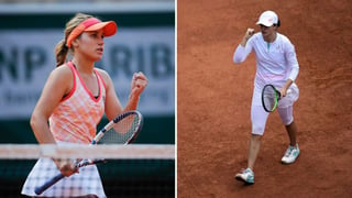 Sofia Kenin (i) e Iga Swiatek (d) lucharán por el título de Roland Garros, en una final llena de juventud. (EFE)
