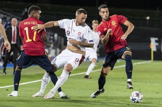España se impuso 1-0 a Suiza y llegó a siete puntos en la cima del grupo 4 de la Liga de Naciones.