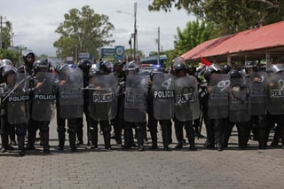 Los opositores fueron detenidos por la Policía al llegar al municipio de Malpaisillo. (ARCHIVO) 