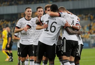 Alemania derrotó 2-1 a la selección de Ucrania.