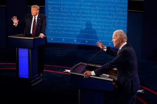 Un 53 % de los votantes registrados se inclinaría por Biden, mientras un 41 % respaldaría a Trump 'si la elección presidencial fuera hoy'. (ARCHIVO)