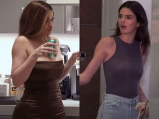 En el reciente episodio de estreno del reality show Keeping Up With The Kardashians, las hermanas menores del clan, Kendall y Kylie Jenner protagonizaron una fuerte pelea tras una noche de fiesta en Palm Springs. (ESPECIAL) 
