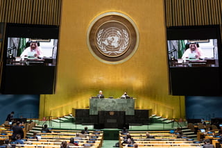 Arabia Saudí no consiguió este martes un asiento en el Consejo de Derechos Humanos de Naciones Unidas, que hoy renovó 15 de sus puestos en una votación celebrada por la Asamblea General de la ONU. (ARHCIVO) 