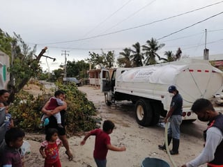 Ante la solicitud del gobierno del Estado ante la Federación, la Coordinación Nacional de Protección Civil (CNPC) emitió sendas Declaratorias de Emergencia para un total de 34 municipios de Yucatán afectados por los meteoros de 'Gamma' y 'Delta'.  (ARCHIVO)