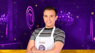  Cuauhtémoc Blanco Jr. tiene 24 años, y es originario de la Ciudad de México. Su inspiración para cocinar es su abuelita, le emociona superar pruebas y demostrar de lo que es capaz. (ESPECIAL)
