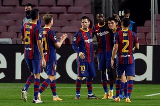 Leo Messi de penalti, Ansu Fati, Coutinho, Pedri y Dembélé fueron los autores de la goleada del Barcelona a Ferencvaros en la primera jornada de fase de grupos de la Champions League. (EFE)