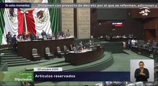 El pleno de la Cámara de Diputados aprobó, en lo general, el dictamen de la Miscelánea Fiscal para el 2021. (ESPECIAL)