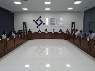 El Consejo General del Instituto Electoral de Coahuila, IEC, concluyó el conteo oficial de votos de los comicios para renovar el  Congreso Local. (LUCÍA PÉREZ)