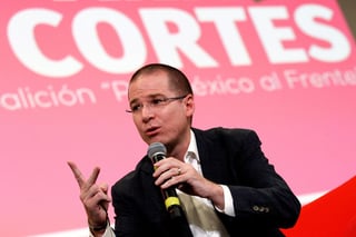 El excandidato panista a la Presidencia, Ricardo Anaya, dio positivo a COVID-19. (ARCHIVO)