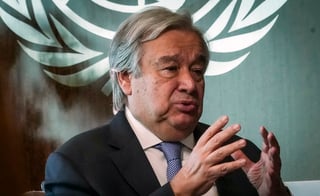 Guterres recordó que la actual situación 'no es solo una crisis sanitaria'. (AP) 