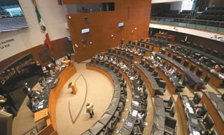 Los senadores y senadores están convocados por el presidente de la Comisión, Alejandro Armenta, en el recinto de Reforma para el desahogo de tres dictámenes. (ARCHIVO)