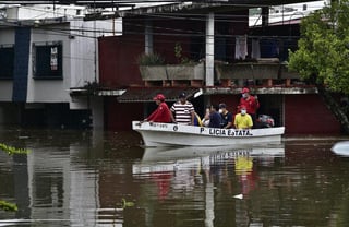 Autoridades mexicanas reportaron este sábado más de 50,000 afectados debido a las intensas lluvias que se han registrado en las últimas horas en los estados de Chiapas, Tabasco y Veracruz, en el sureste del país. (ARCHIVO)