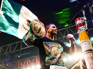 Su consagración fue el 28 de enero de 2017, al derrotar en sangrienta guerra al entonces campeón Francisco 'Bandido' Vargas. . (Cortesía WBC)