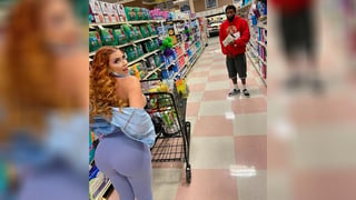 La modelo y playmate Amanda Nicole Martin hizo una travesura al mostrar sus pechos a un hombre en un supermercado en Las Vegas, Nevada. (INSTAGRAM) 