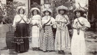 Protagonistas. Las mujeres tuvieron un papel clave durante la Revolución Mexicana.