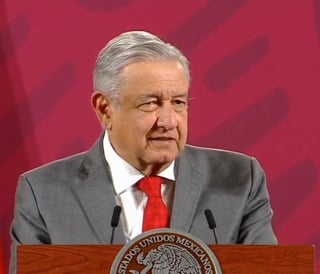El presidente de México, Andrés Manuel López Obrador, realiza su tradicional conferencia mañanera desde Palacio Nacional. (ESPECIAL)