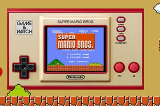 La consola Game & Watch fue el primer dispositivo portátil de Nintendo y su aparición en los ochenta cambio para siempre la historia de los videojuegos. La compañía japonesa la relanza ahora con una edición limitada para conmemorar el 35 aniversario de Super Mario Bros. (ESPECIAL) 