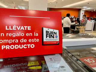 Al cierre de la primera semana del Buen Fin 2020, el comercio en Torreón proyecta una baja del 15 por ciento del volumen de ventas en relación a la edición pasada.
(ARCHIVO)
